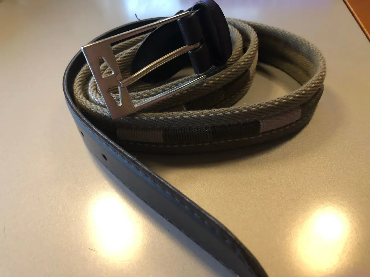 Billede 1 - Bælte i stof - 120 cm