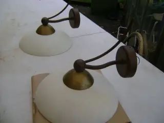 Væglamper 29 cm i Diameter incl beslag