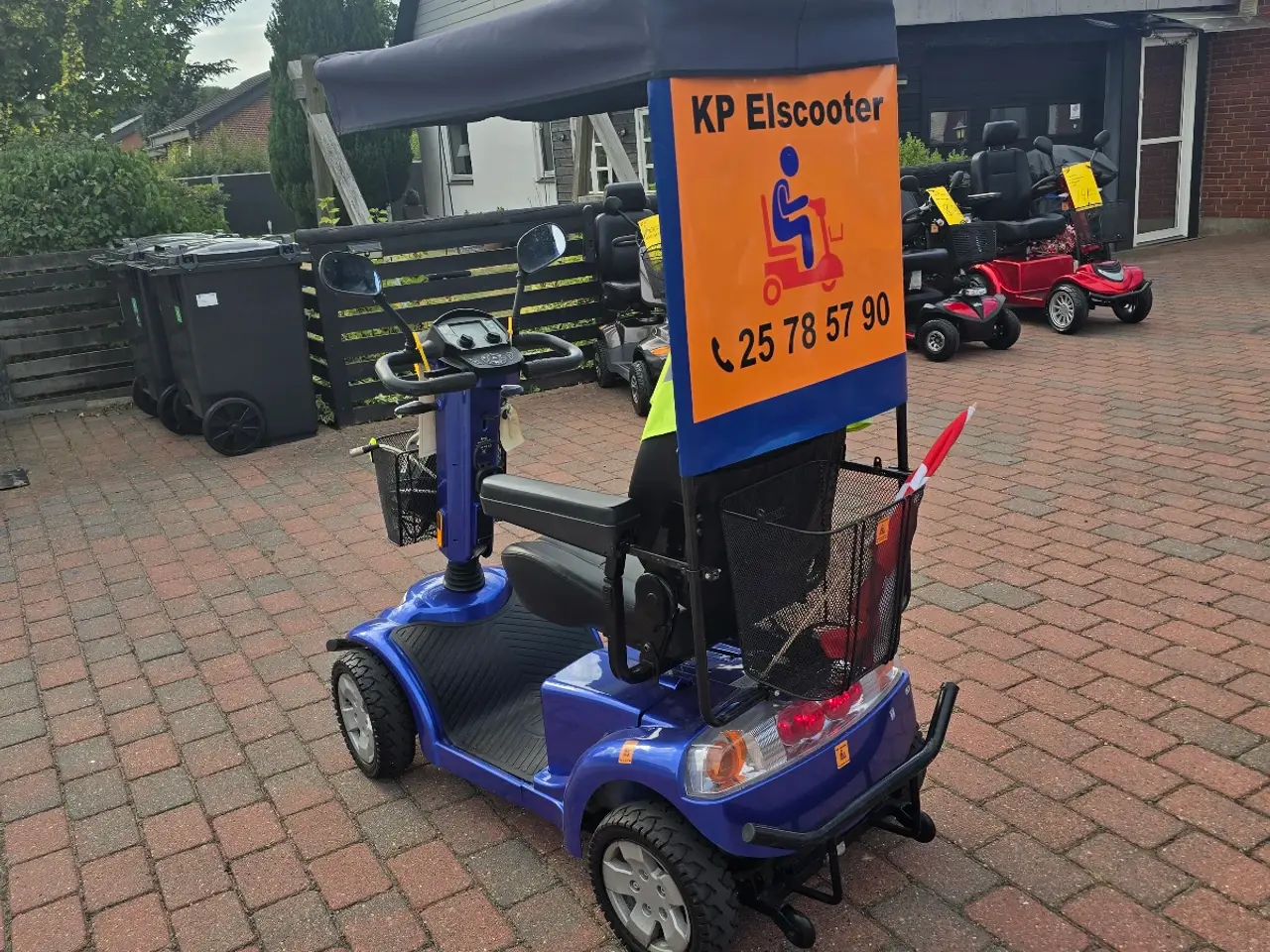 Billede 3 - Elscooter med tag på