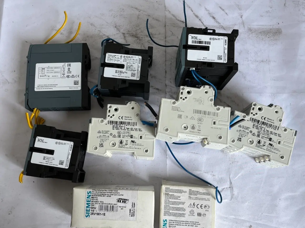 Billede 11 - Siemens Sirius Contactors, Mcbs And Auxiliary /
