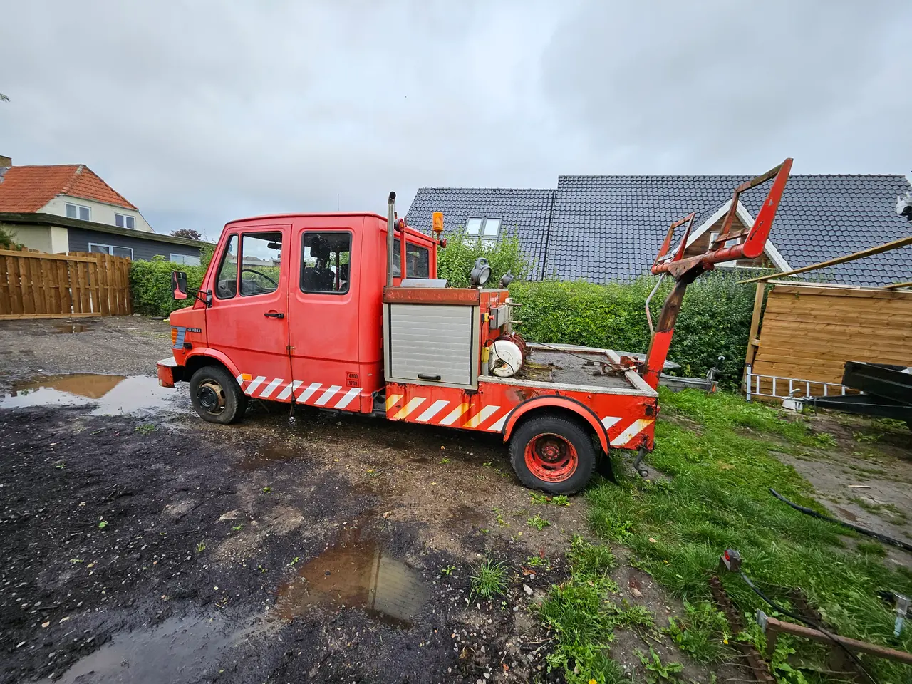 Billede 6 - gril vogn mercdes 410d tow turck med wheelslifter