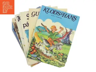 7 børnebøger bl. A. Klods-Hans af H.C. Andersen