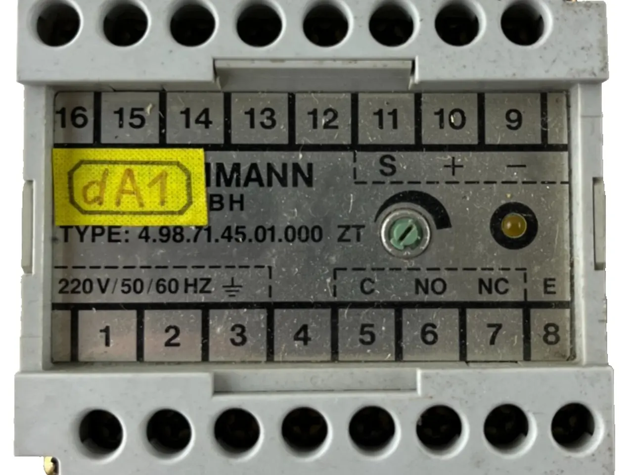 Billede 1 - W. KAMMANN GmbH 4.98.71.45.01.000 ZT Timing / relæ