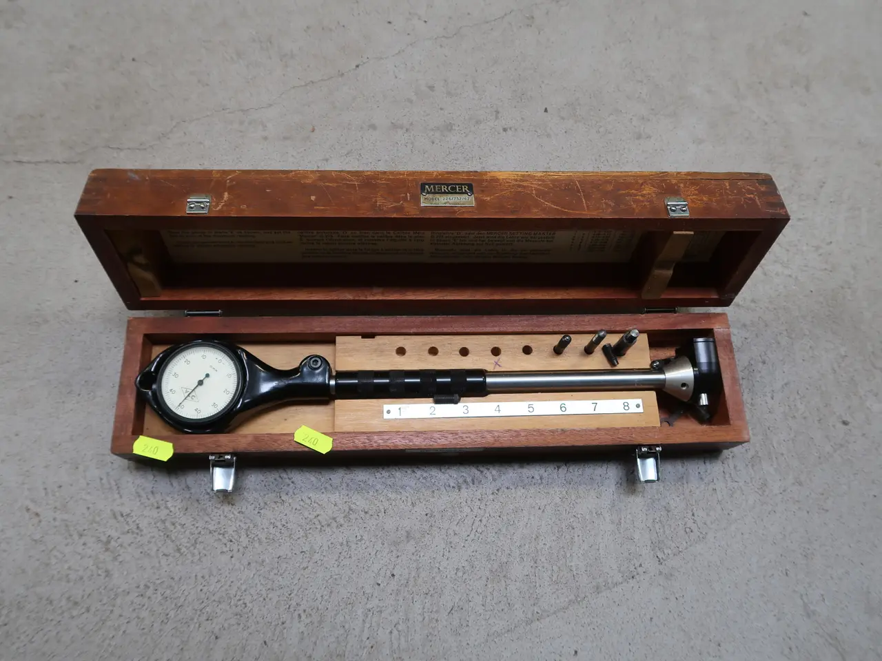 Billede 1 - Cylinder bore gauge MERCER 226/752/62