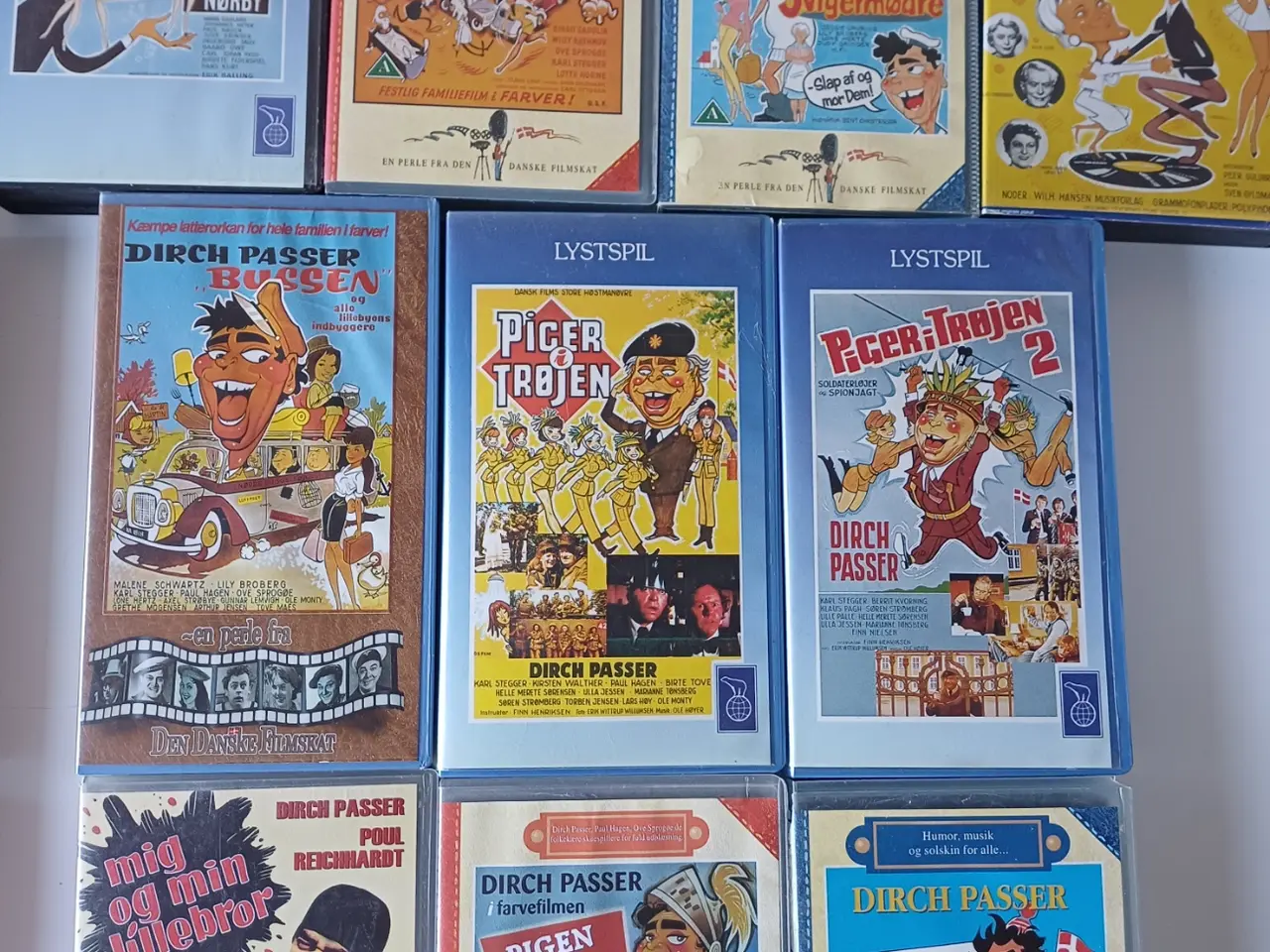 Billede 2 - Dirch Passer - Samling af VHS film