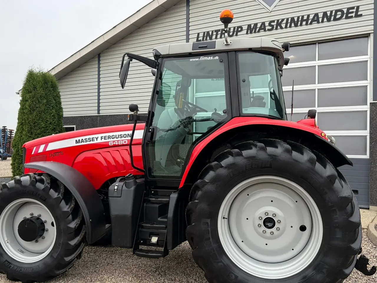 Billede 5 - Massey Ferguson 6480 Dyna 6 med frontlift Meget Veldholdt