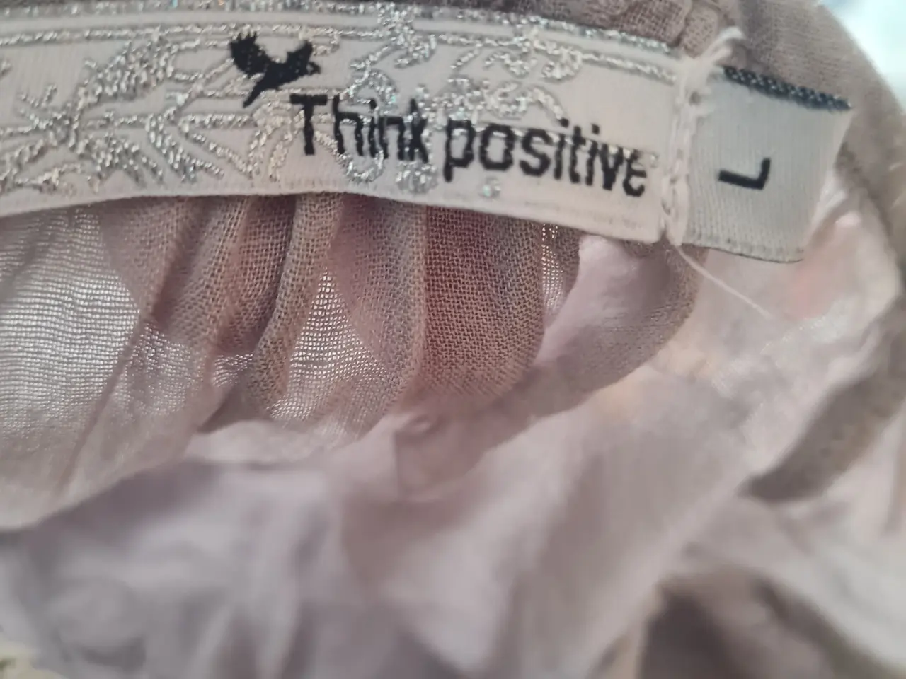 Billede 7 - Think positive overdel str L 40