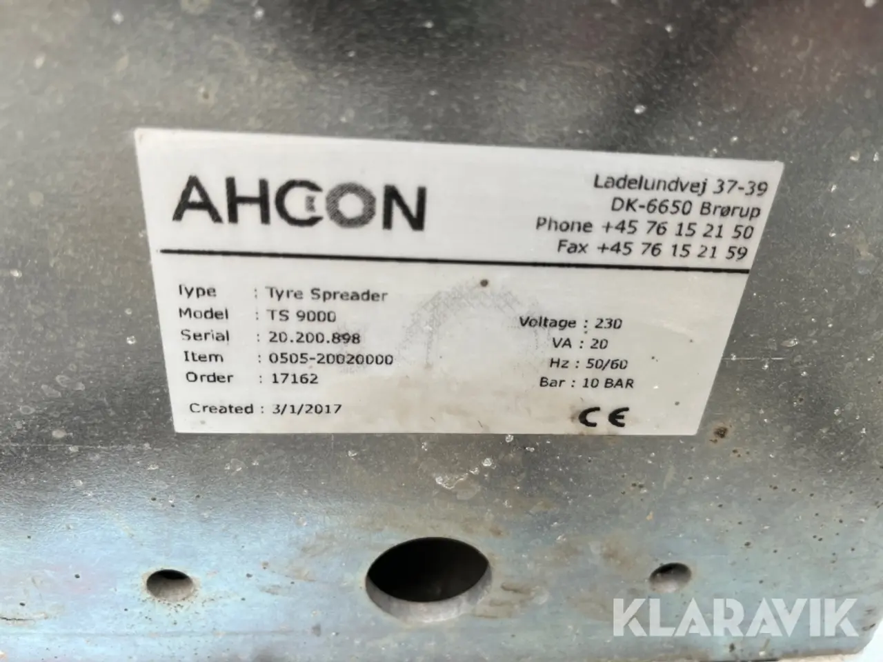 Billede 4 - Dæk spreder AHCON TS9000