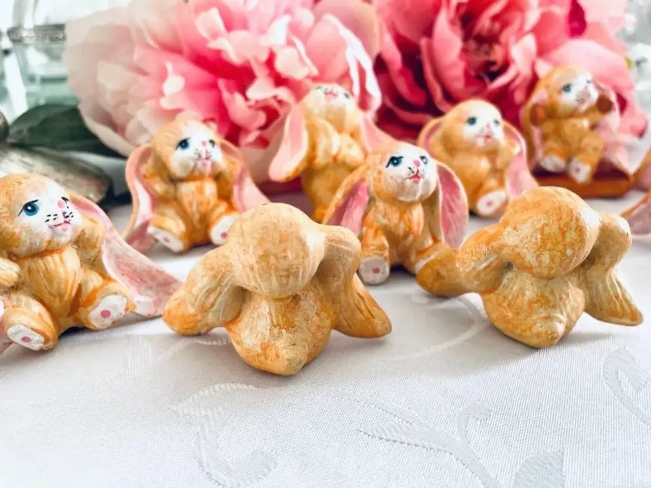 Billede 3 - Hare figurer til påskepynt