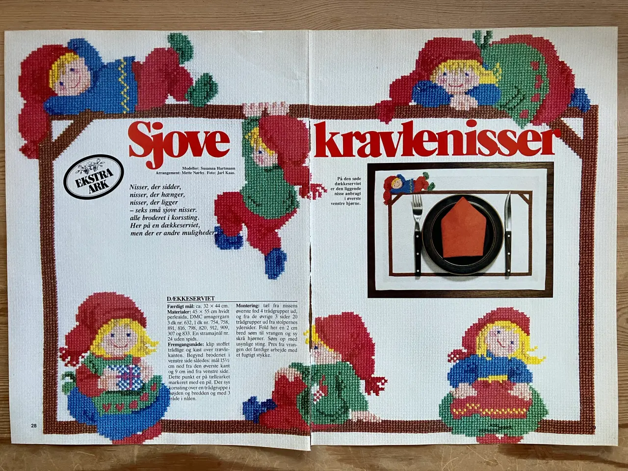 Billede 3 - Julebroderier i korssting