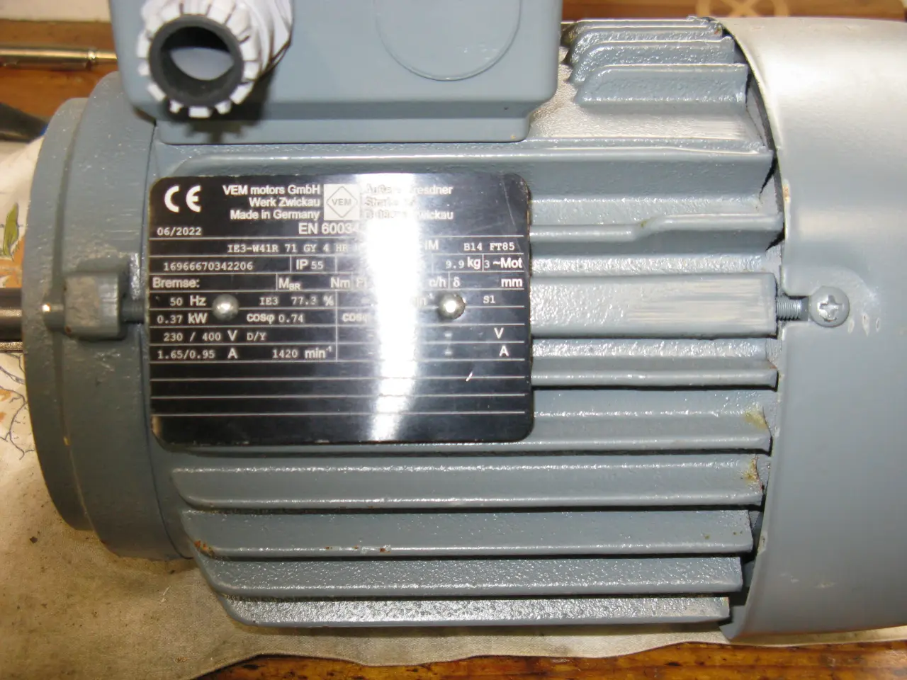 Billede 1 - 0.37 kw 400 volt