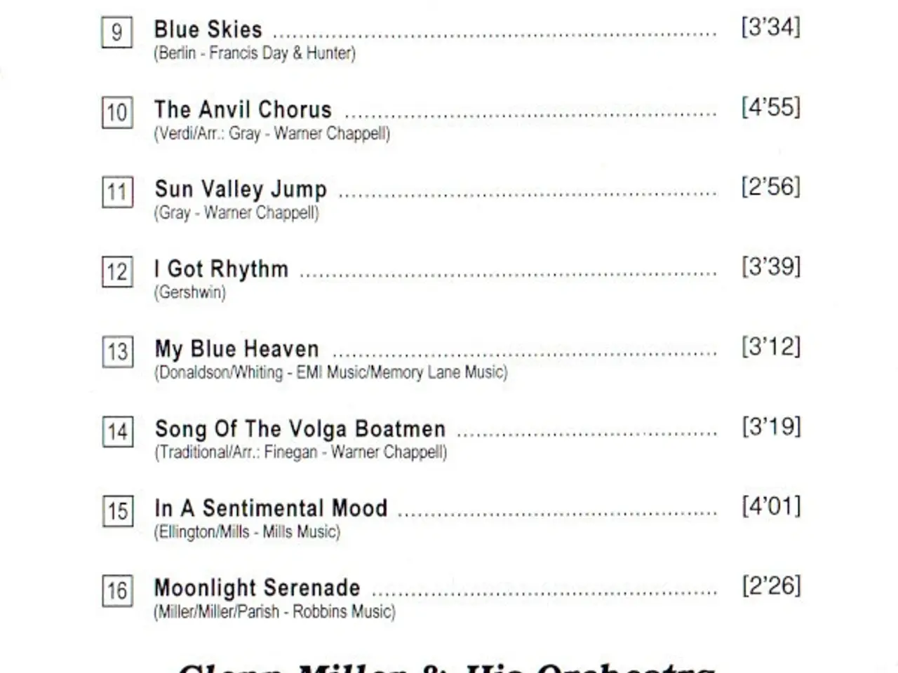 Billede 9 - Diverse kunstnere – Moonlight Serenade – 4CD
