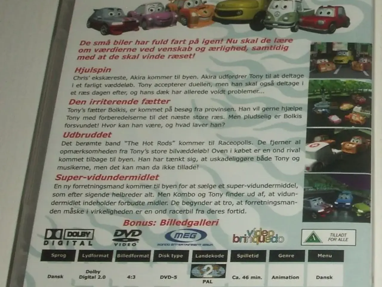 Billede 1 - DVD, The Little Cars