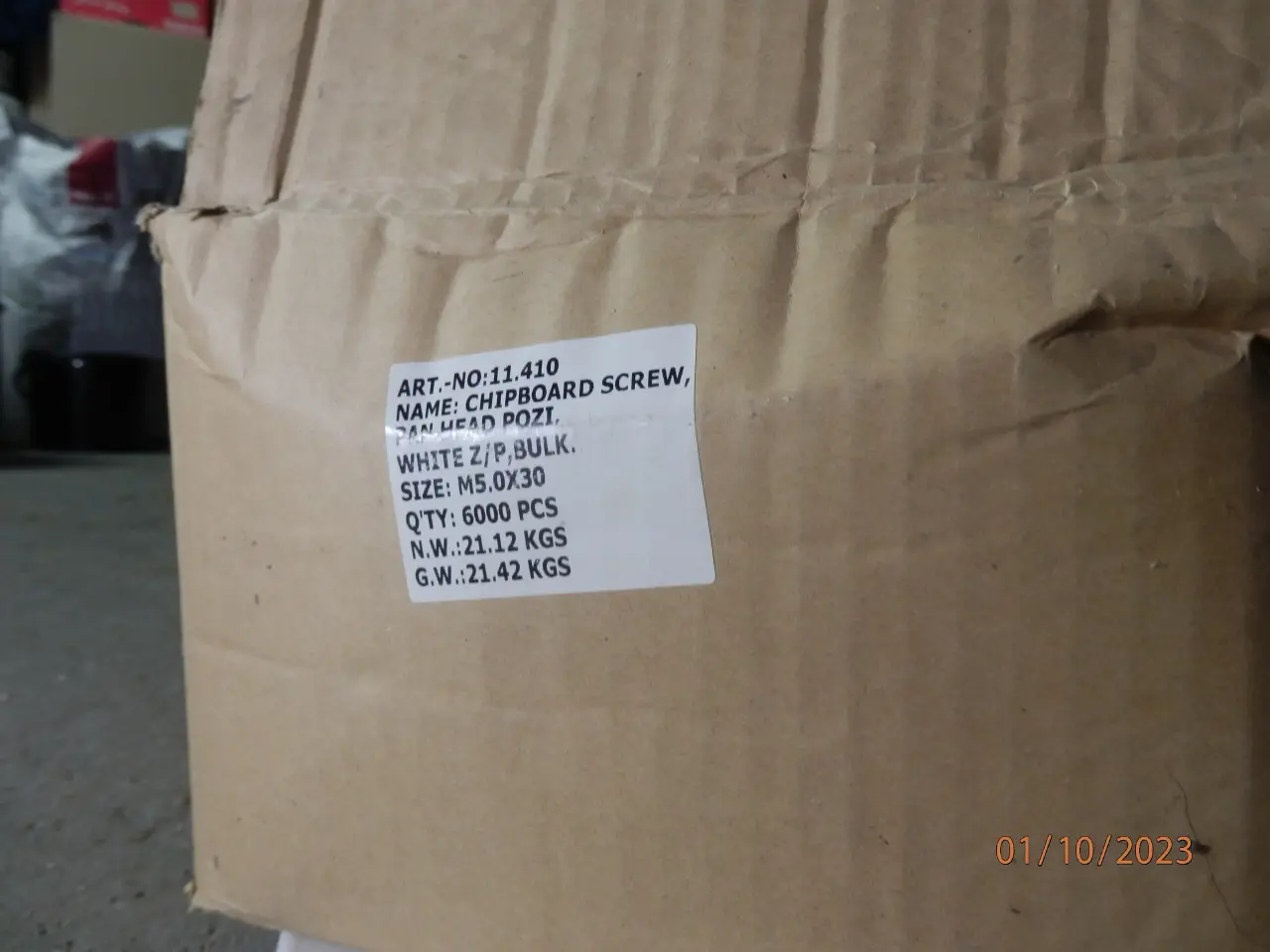 Billede 3 -  skruer 5 x 30 hele kassen 225 kr.ca. 20kg