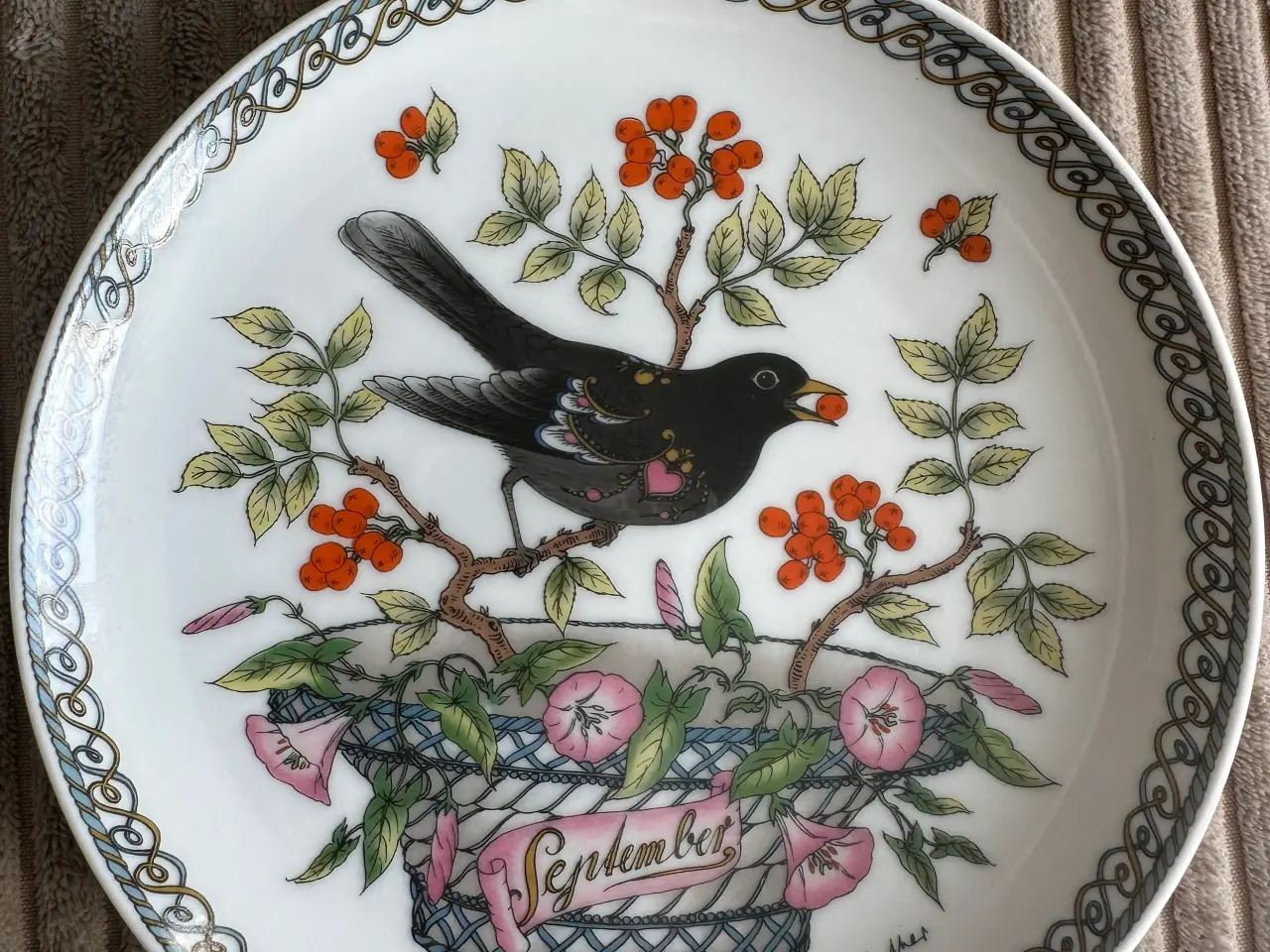 Billede 9 - 11 sjældne Hutschenreuter måneds platter
