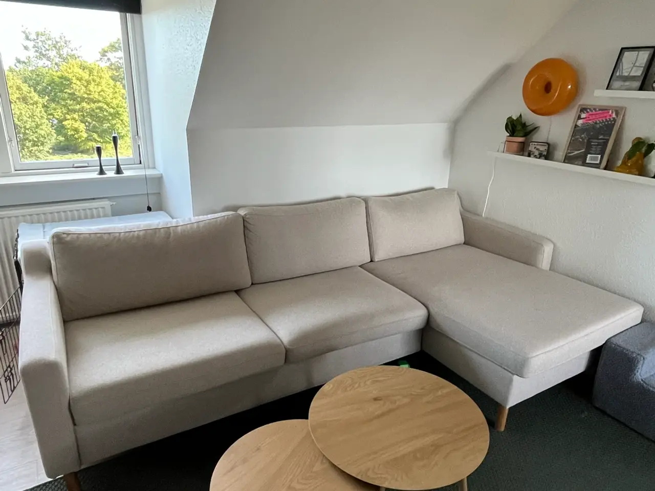 Billede 1 - Chaiselong sofa vendbar