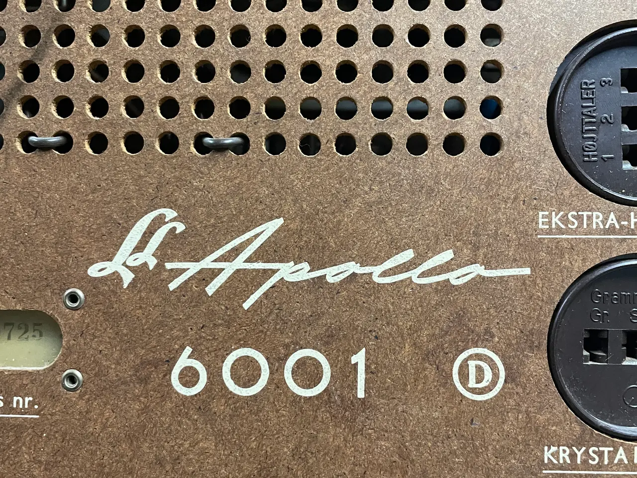 Billede 3 - Apollo 6001 Radio