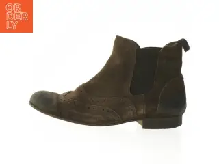 Buffalo brune ruskinds Chelsea-støvler str. 39