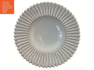 Schøler Reflet Keramisk skål store model med rillet kant (str. Ø 22 cm)