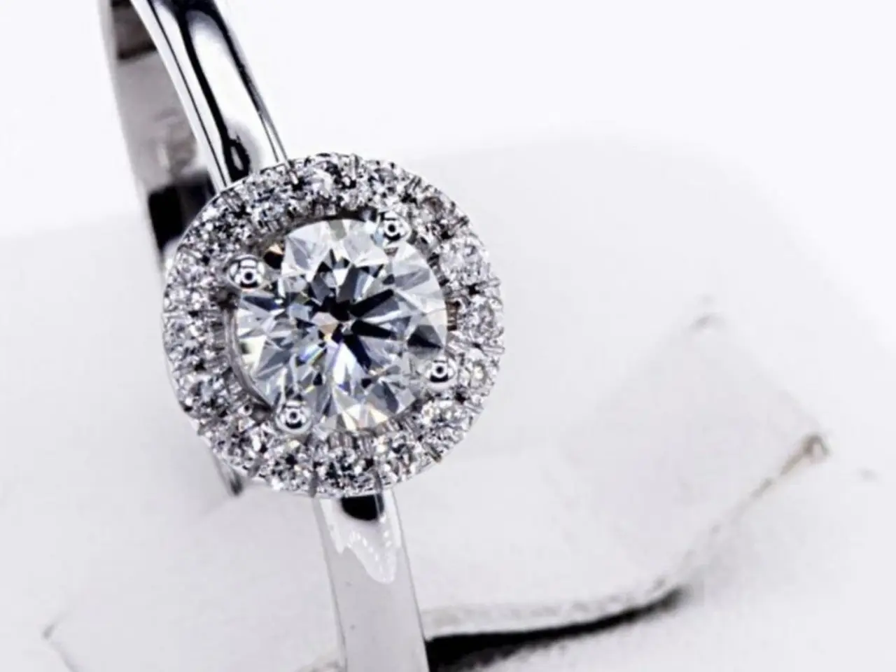 Billede 3 - Naturlig Diamantring 0.62ct