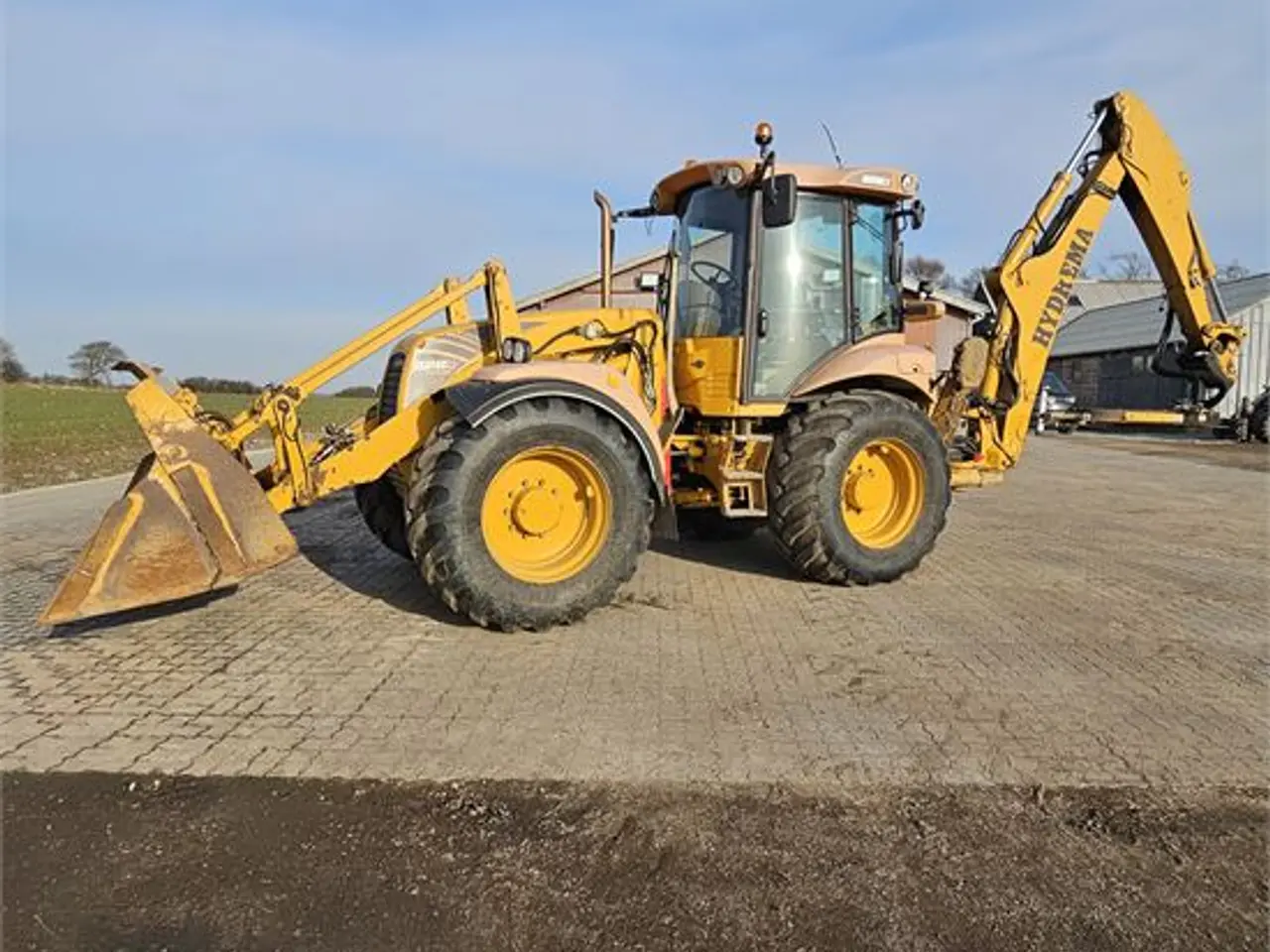 Billede 6 - Hydrema 926 D - included GreenTec LRS 2402 hegnsklipper / hedge cutting machine