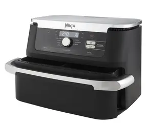 Airfryer Ninja AF500EU Double 10,4 l - sort/rustfrit stål