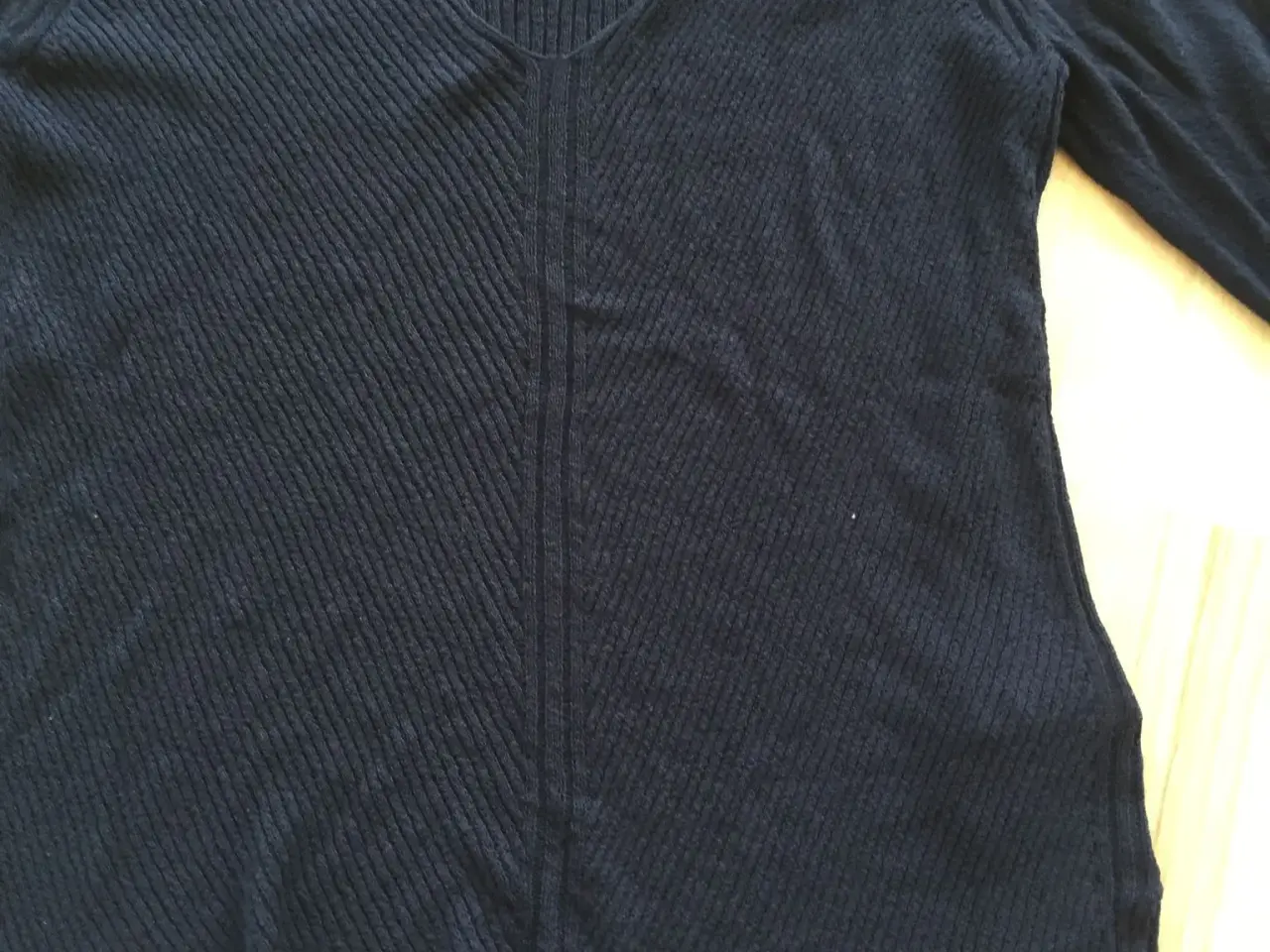 Billede 1 - Bluse  L esprit marineblå nedsat
