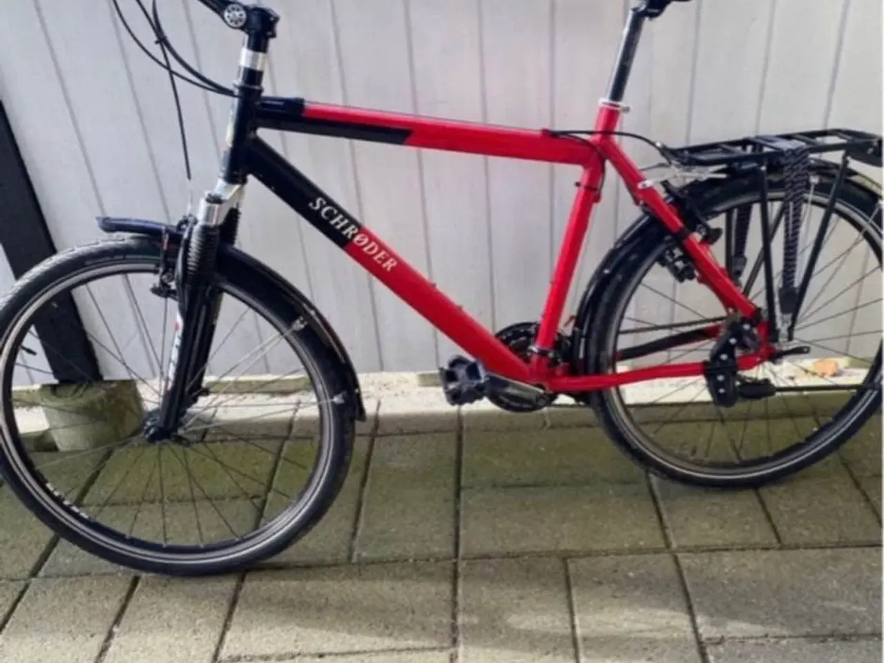 Billede 3 - Schrøder citybike i rød og sort