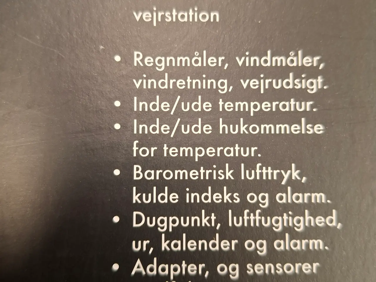 Billede 3 - VENTUS vejrstation