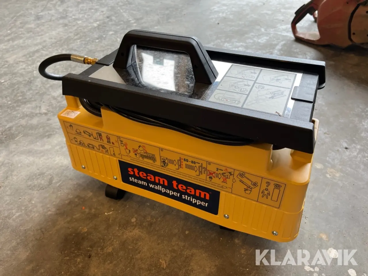 Billede 11 - Tapetafdamper Hiretech HTW-5 Steam Stripper med tapetfræser