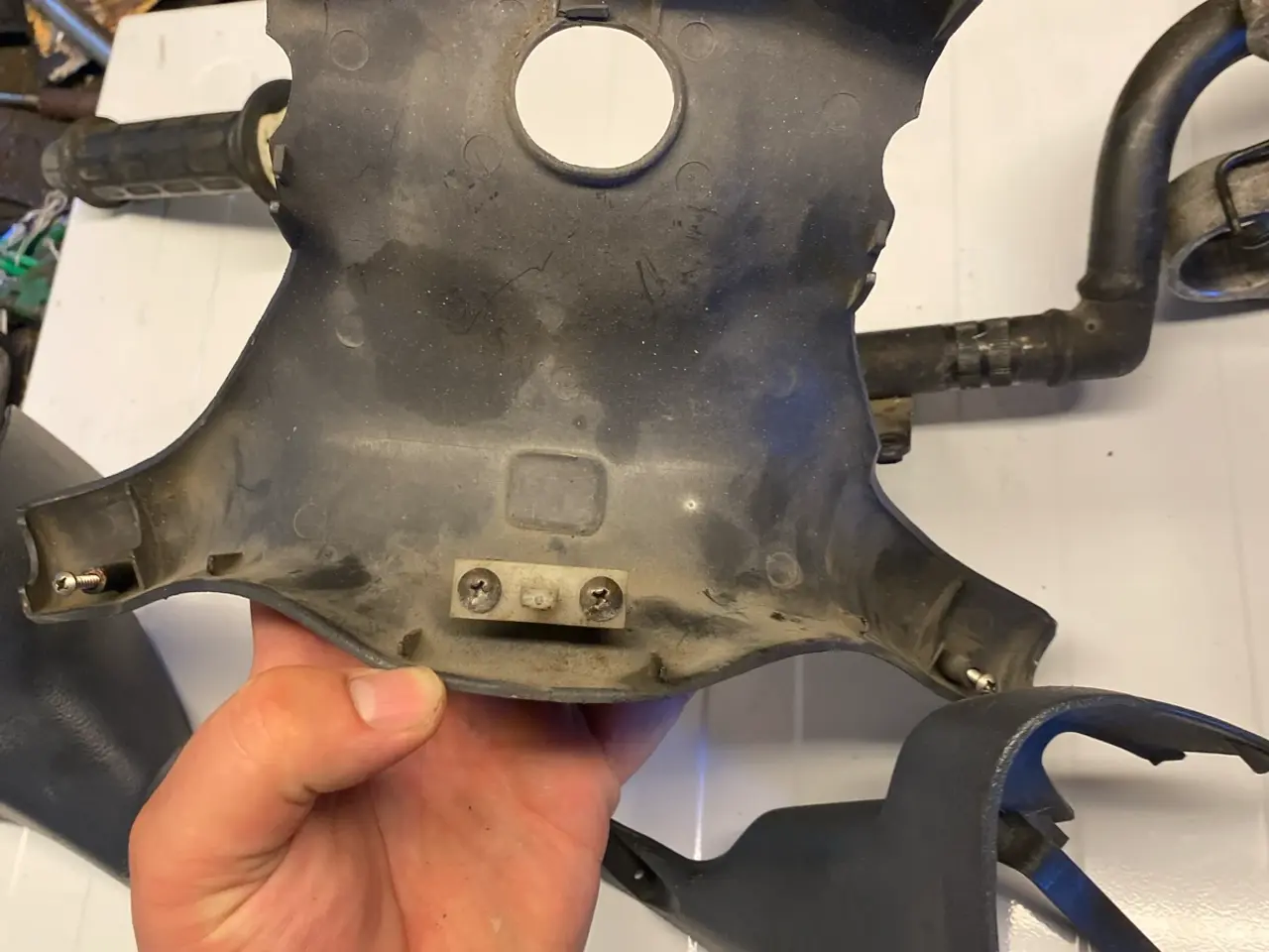 Billede 7 - Honda ST1100 – styr med plastik og dele