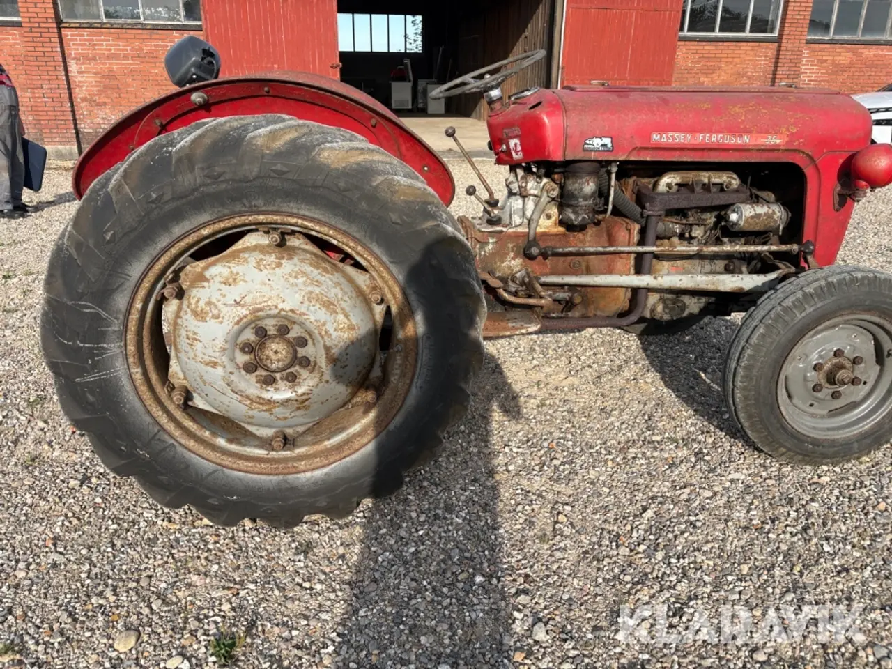 Billede 6 - Veterantraktor Massey Ferguson 35