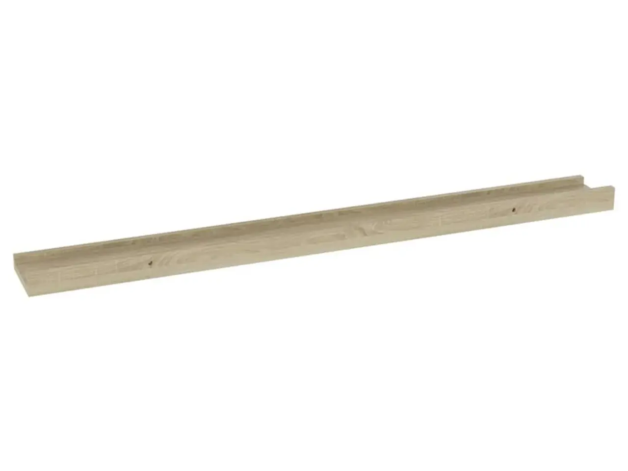Billede 4 - Væghylder 4 stk. 80x9x3 cm sonoma-eg