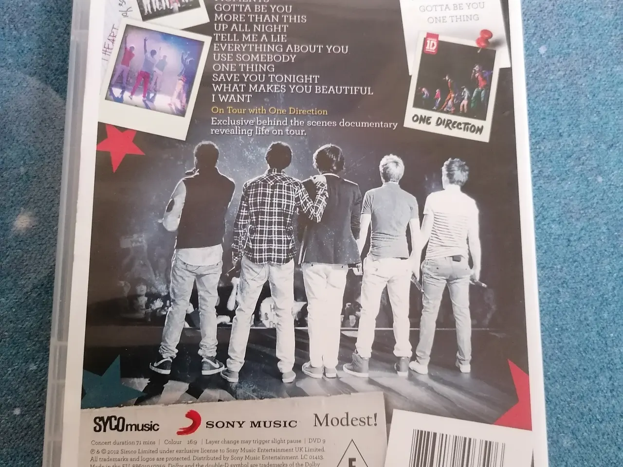 Billede 2 - One Direction - Up All Night - The Live Tour