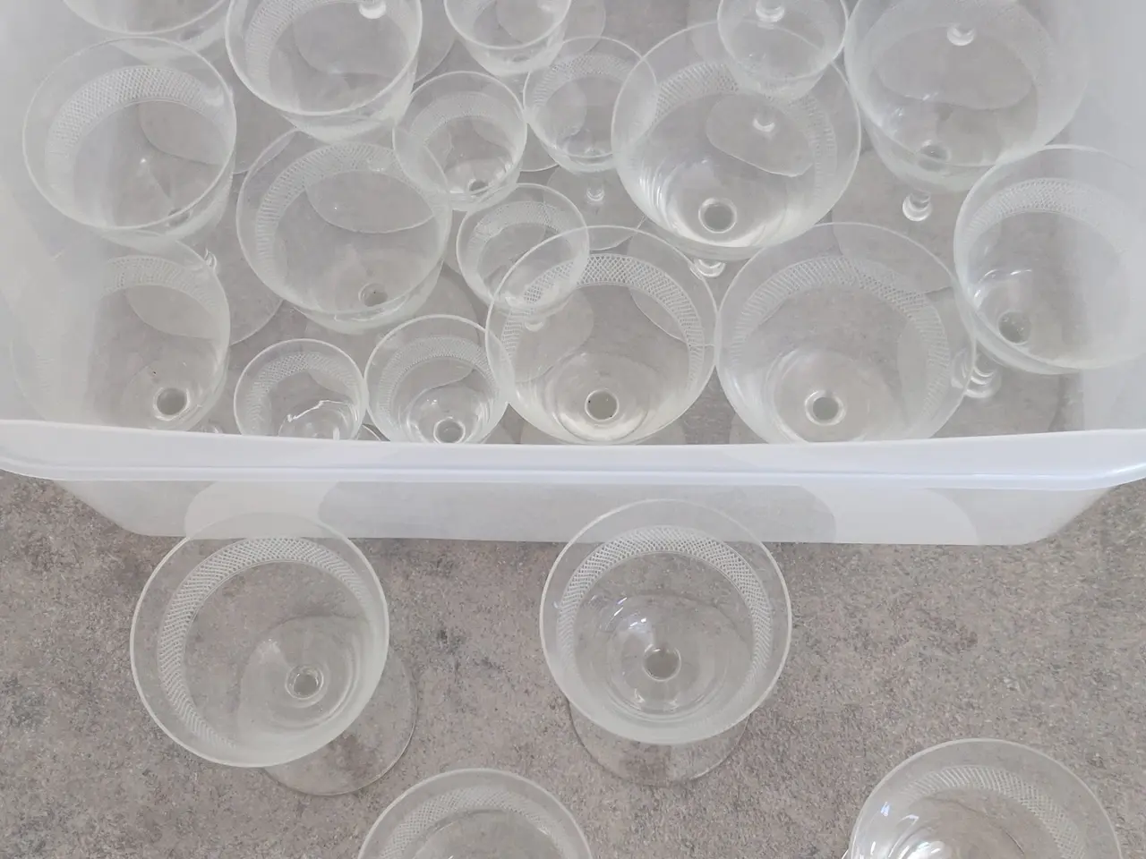 Billede 2 - 29 stk. Edward Hald glas