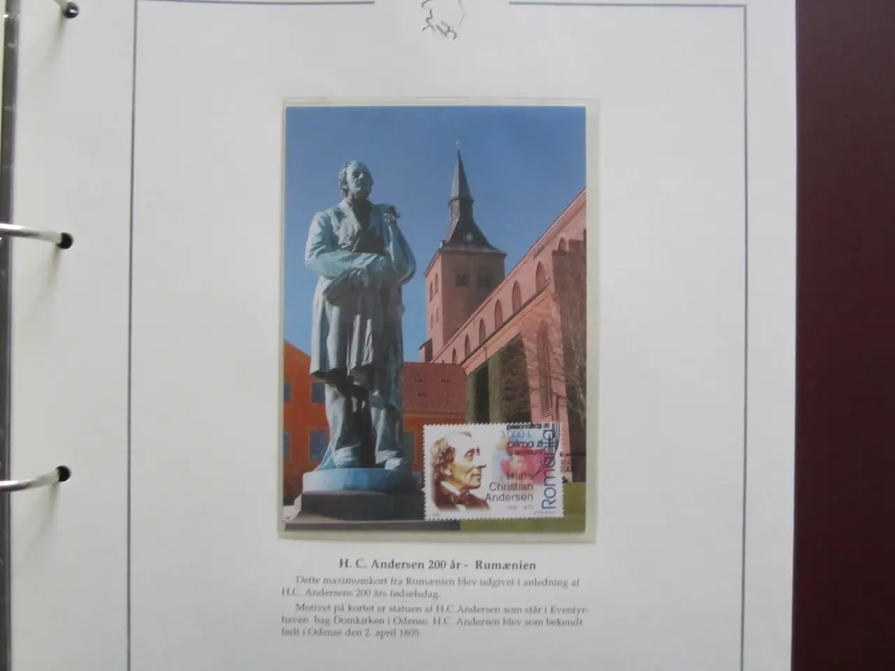 Billede 20 - H.C. Andersen 200 år frimærke udgivelser i album