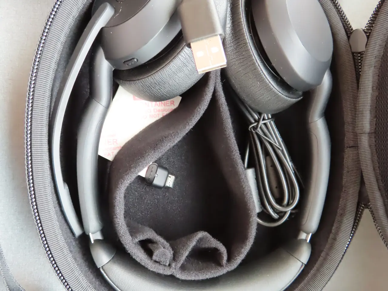 Billede 2 - Headset JABRA Dji Evolve2 55 med ladestand (med dongle)