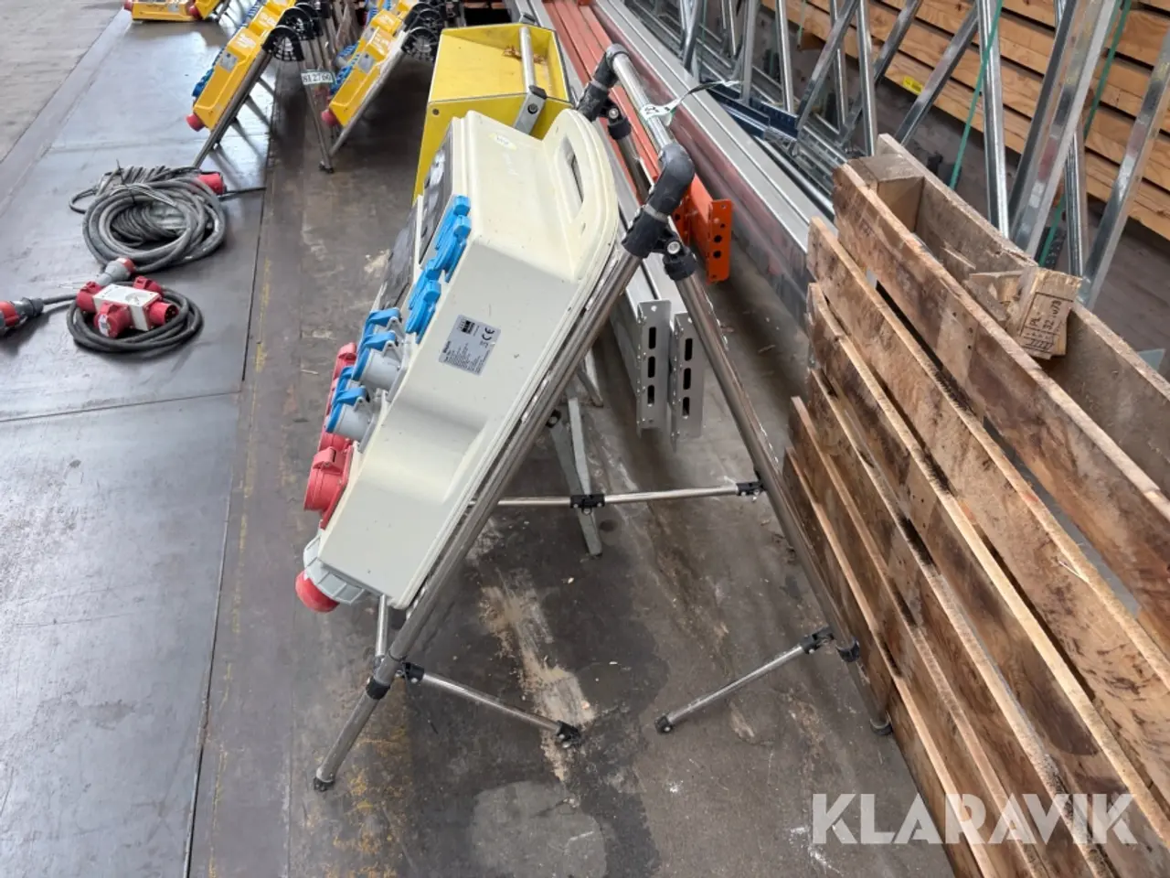 Billede 4 - Assorterede Byggestrømstavler - 4 styk