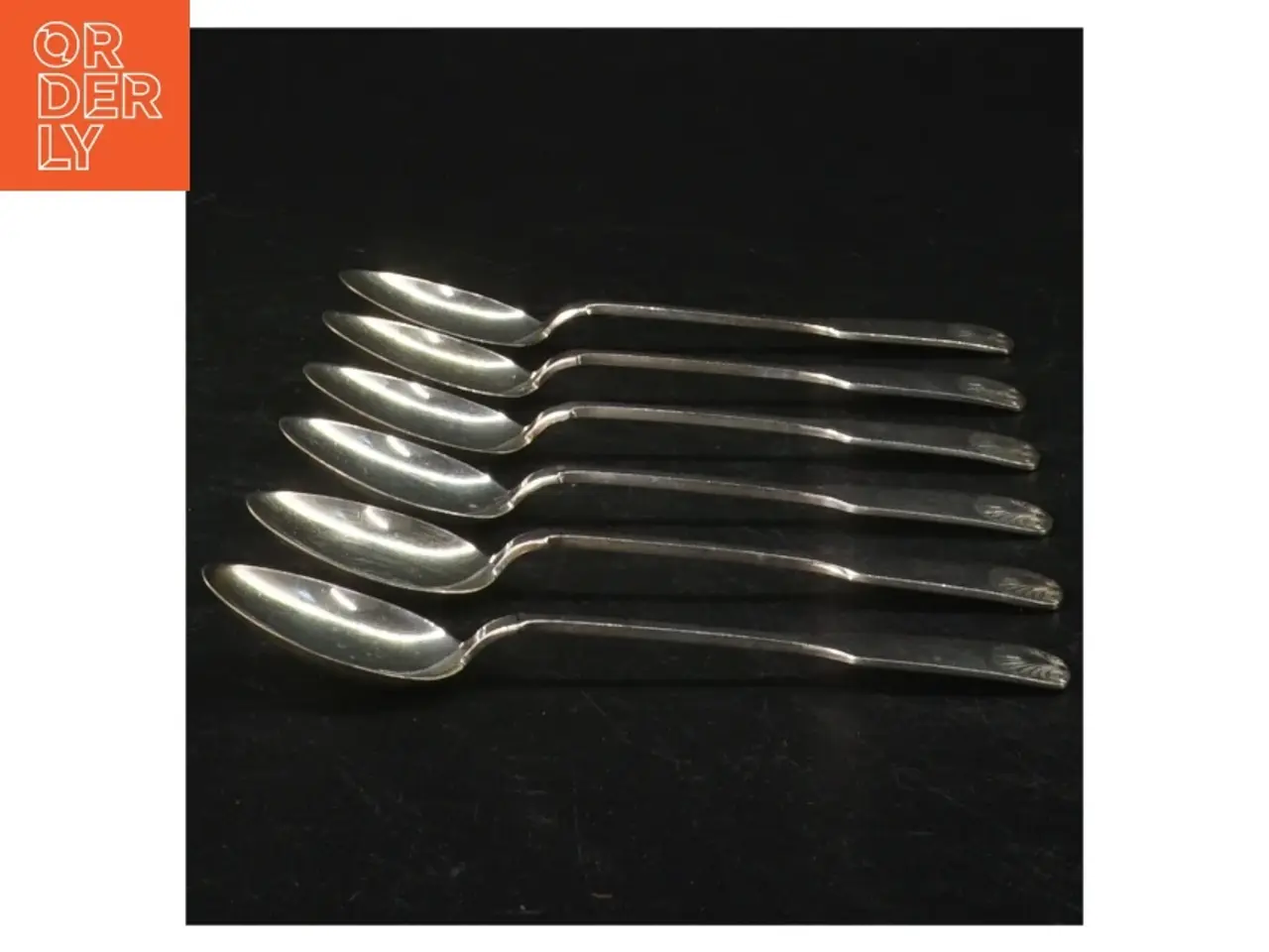 Billede 4 - Teskeer i Muslingemønster (str. Længde, 11,5 cm)