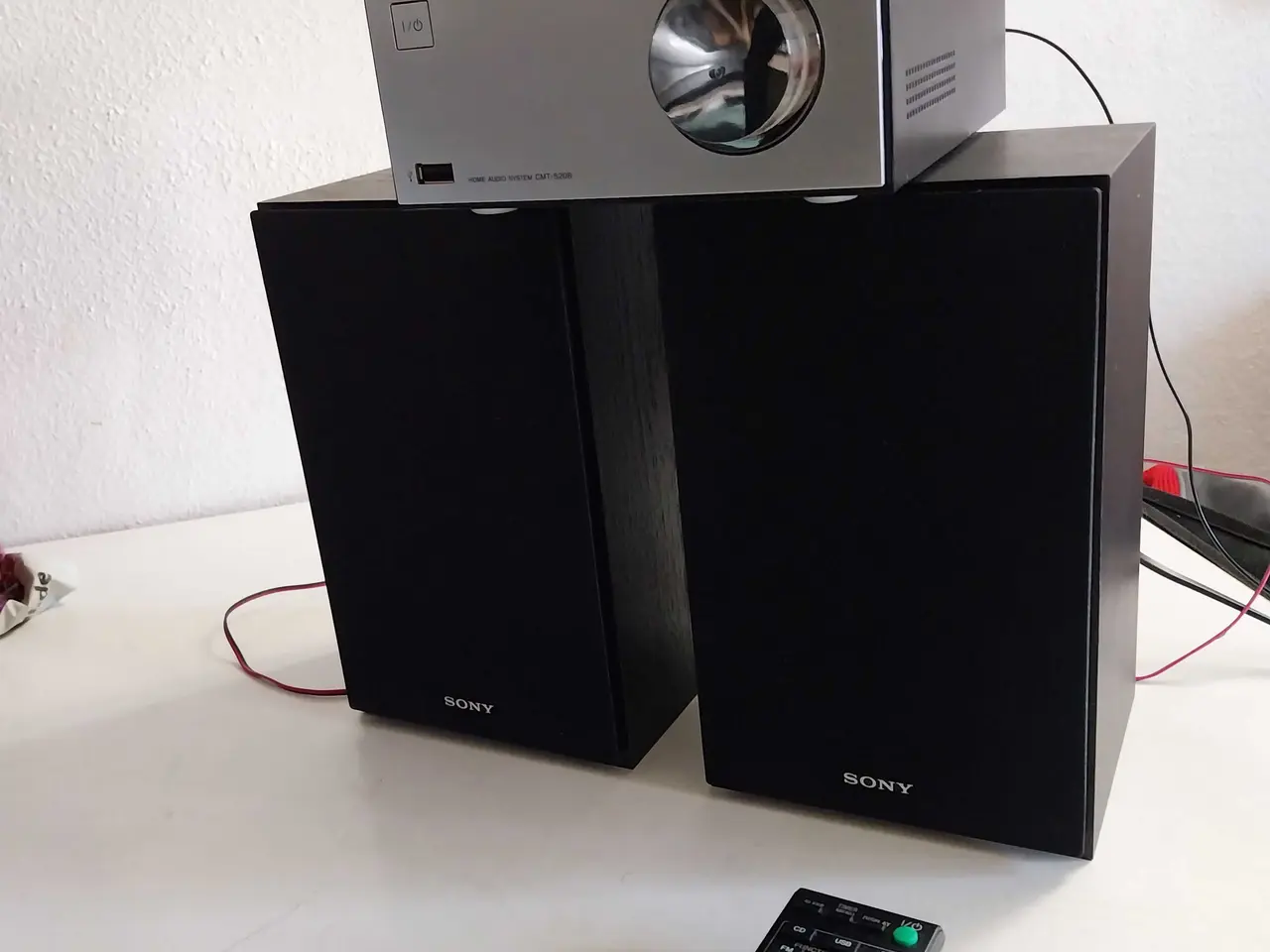 Billede 2 - Sony CD afspiller med højtalere