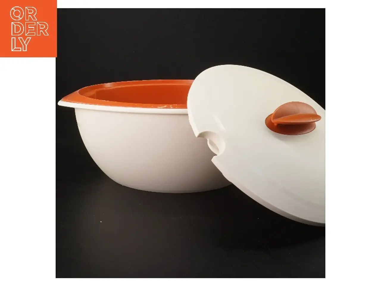 Billede 2 - Tuppervare serveringsskål med låg (str. 32x12,5 cm)