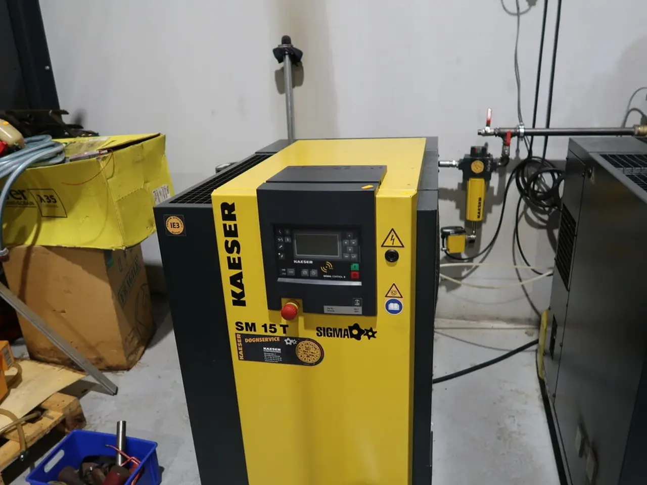 Billede 2 - Skruekompressor KAESER SM 15 T