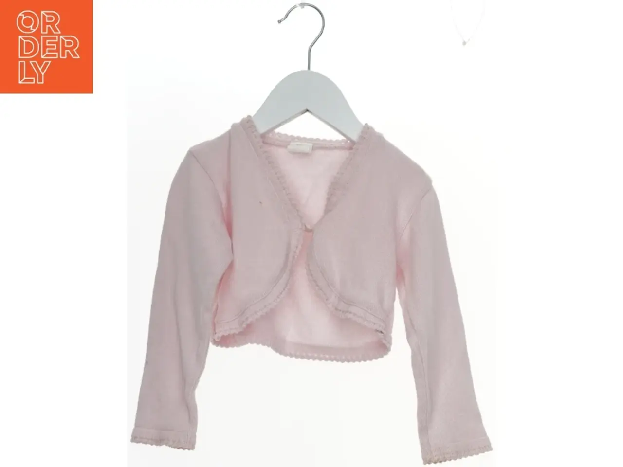 Billede 1 - Lyserød cardigan til børn (str. 92)
