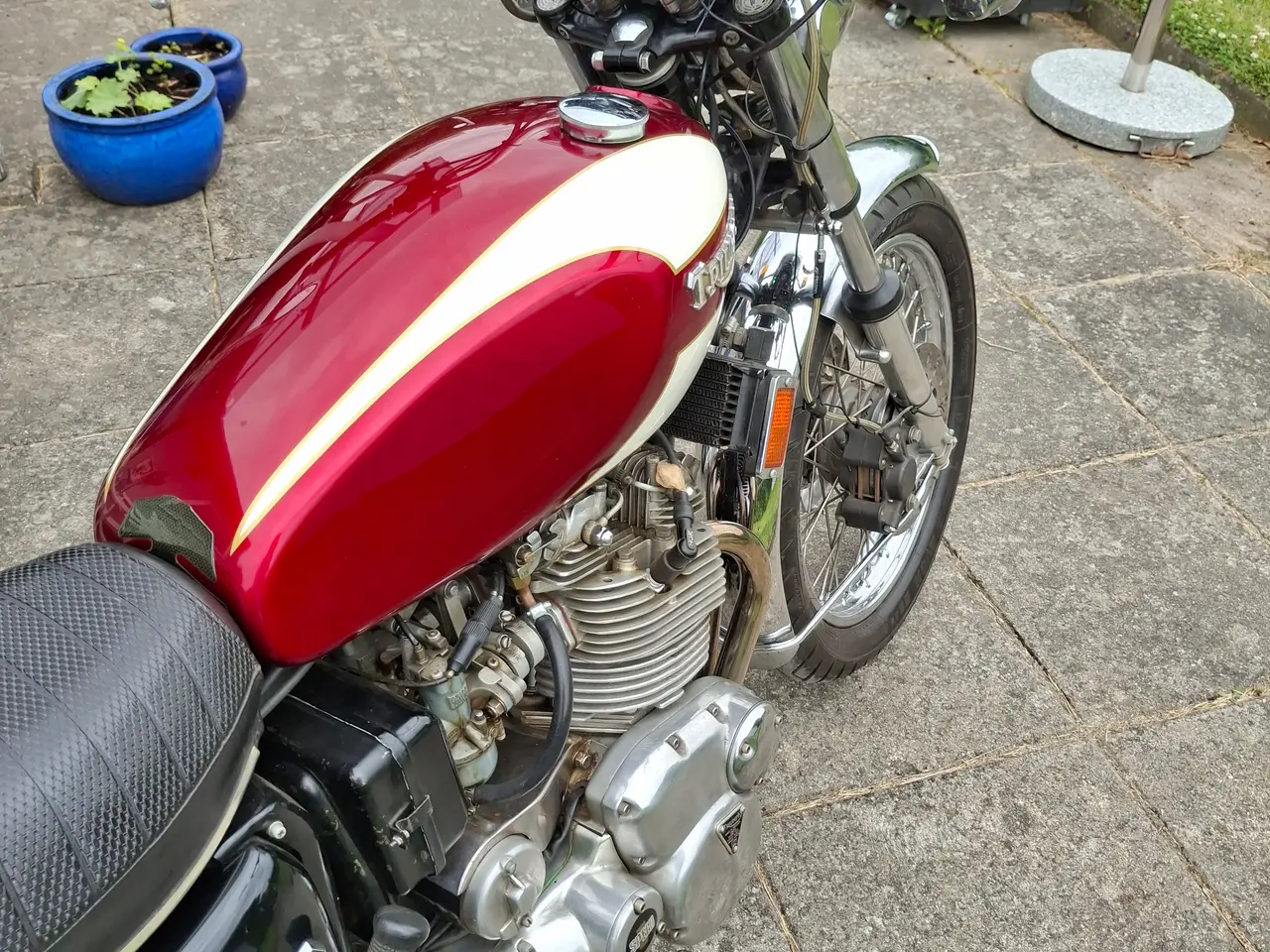 Billede 2 - Triumph T160 Til salg