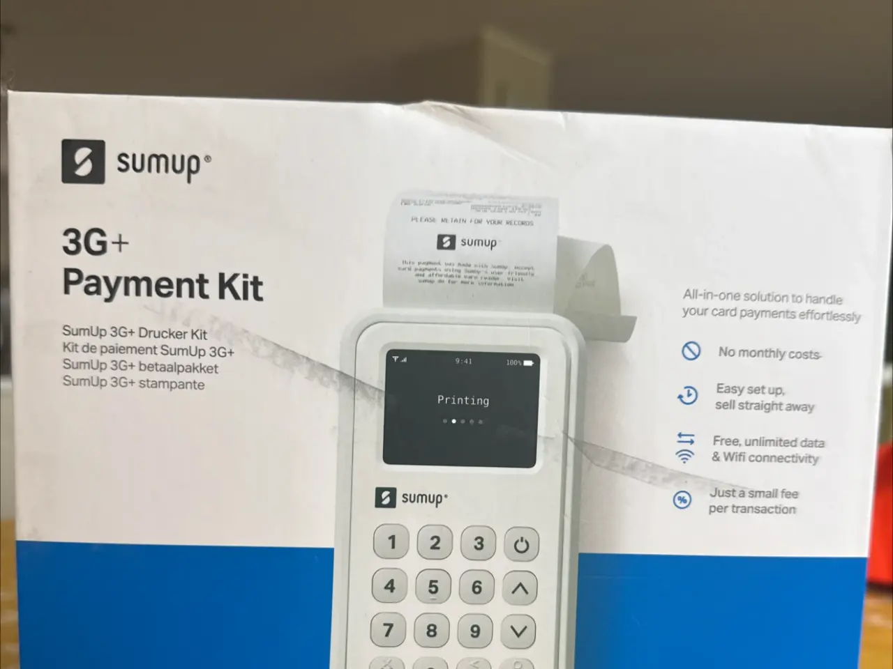 Billede 1 - Sumup 3G+ Trådløs Betalingsterminal