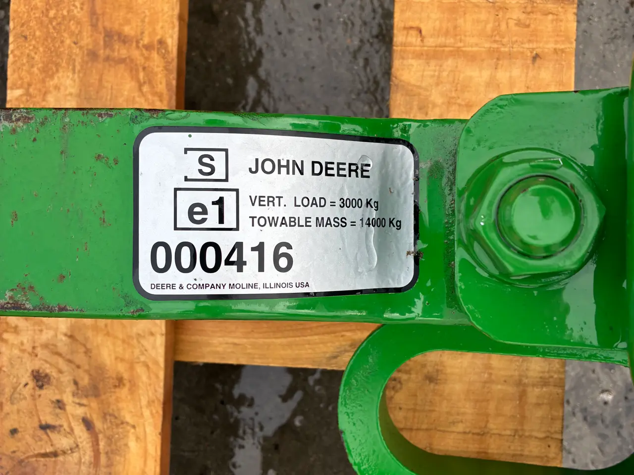 Billede 3 - Trækbom John deere