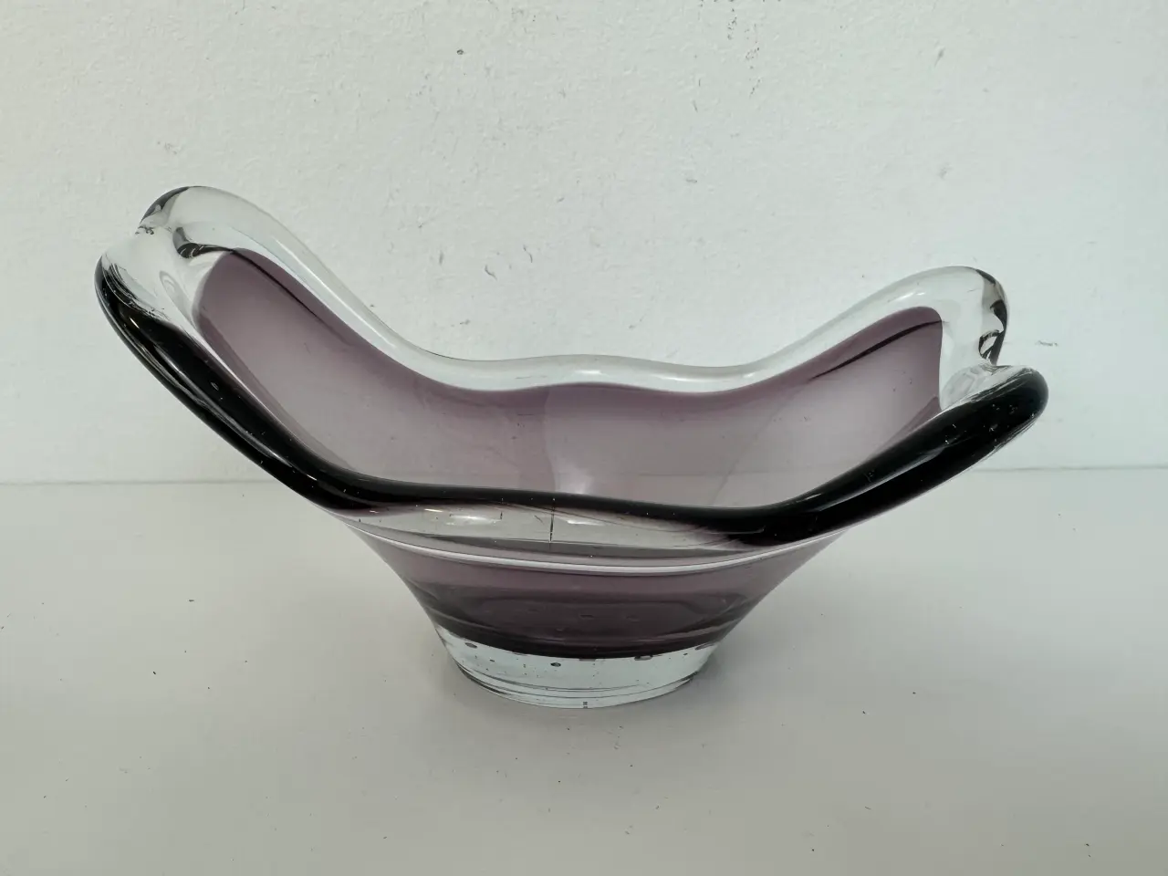 Billede 1 - Glasskål / Glas kunst (Lyngby?)