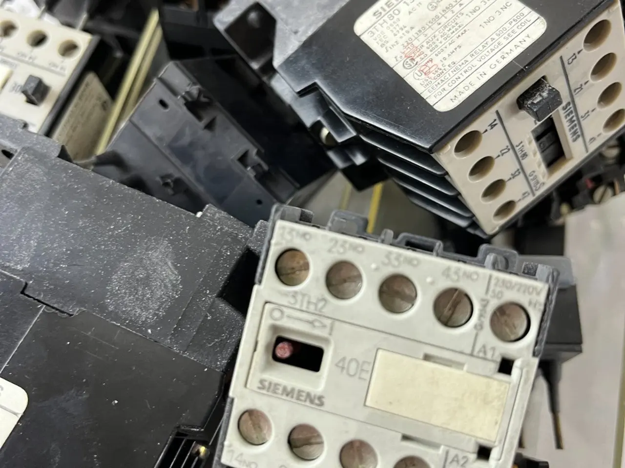 Billede 9 - Siemens kontaktor Overload relæ parti 3TH 3UA 3UX