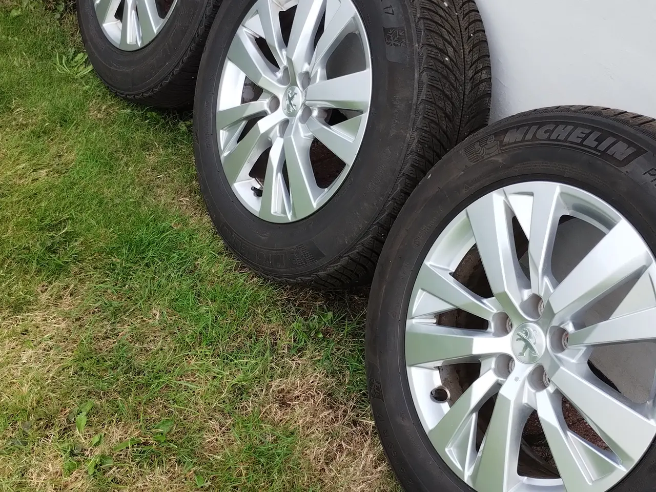 Billede 8 - Michelin Pilot Alpine på org. Peugeot alufælge