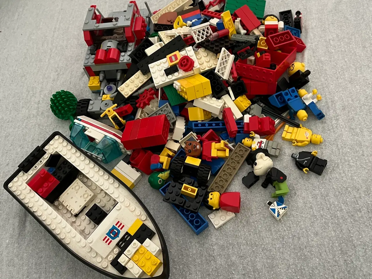 Billede 6 - Små legoklodser, diverse plader